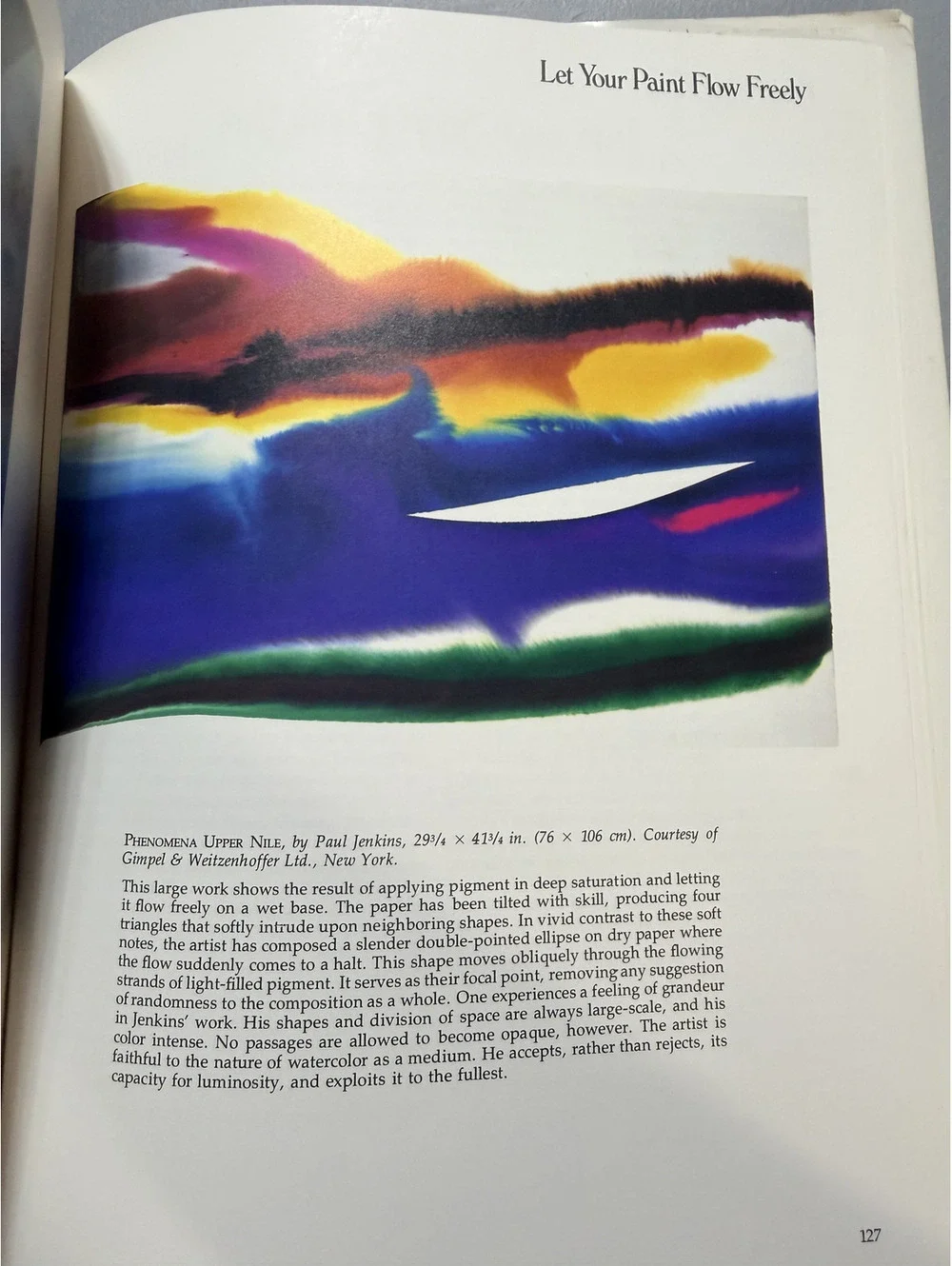 Watercolor Bold & Free by Lawrence C. Goldsmith, 1981 Edition